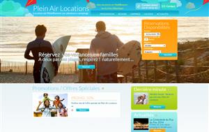 Location de mobilhomes sur plusieurs campings de la Côte Atlantique