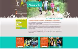 Camping d'Arrouach à Lourdes
