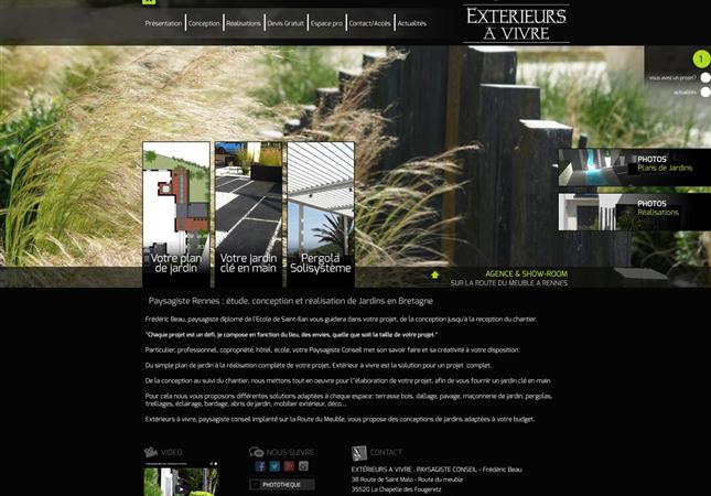 Exterieurs à Vivire, paysagiste à Rennes (35)