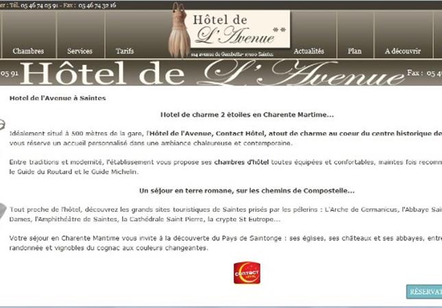 Hotel de L'Avenue Saintes 17