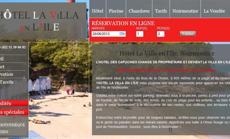 Hotel Noirmoutier - La Villa En l'Ile