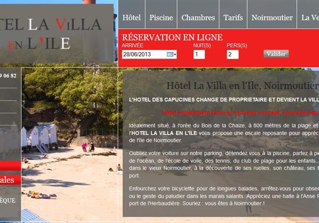 Hotel Noirmoutier - La Villa En l'Ile