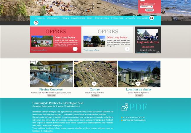 Camping 4 étoiles dans le Morbihan