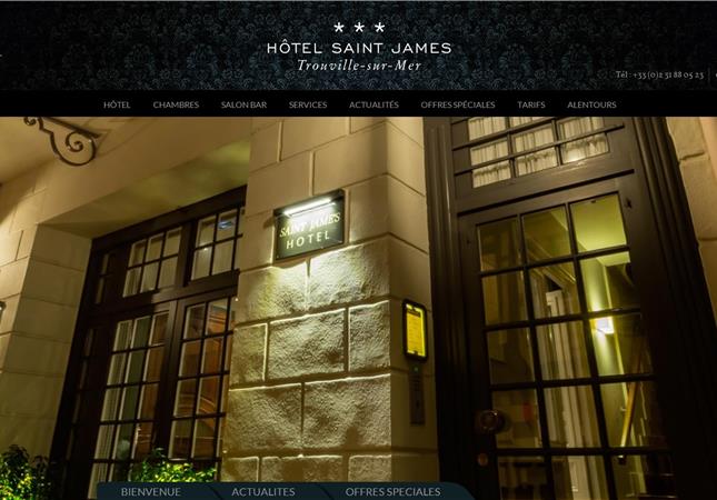 Hotel 3 étoiles à Trouville sur mer