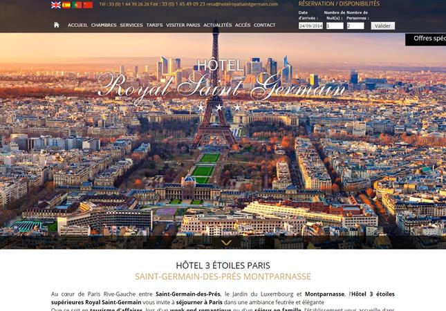 Hotel 3 étoiles Paris