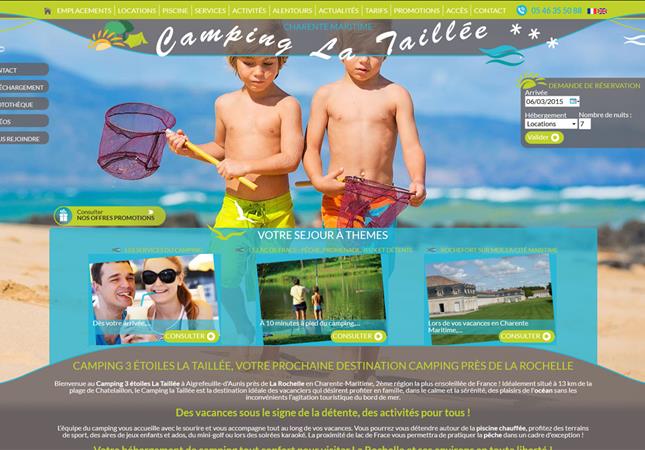 Camping la Taillée près de la Rochelle